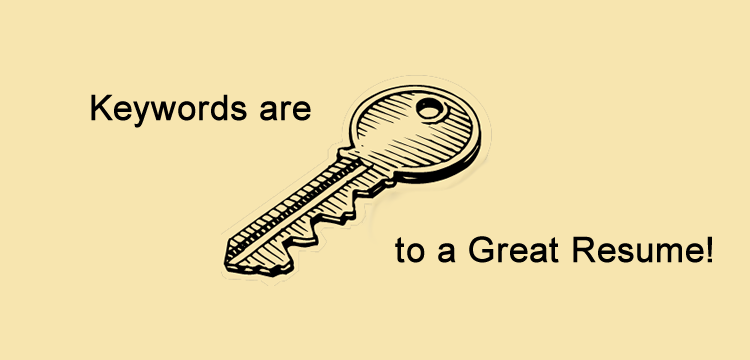 Keywords are “Key” to your resume being seen Image