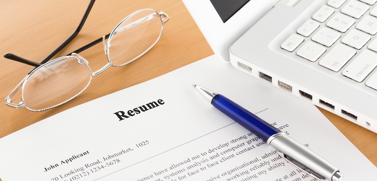 start writing your resume