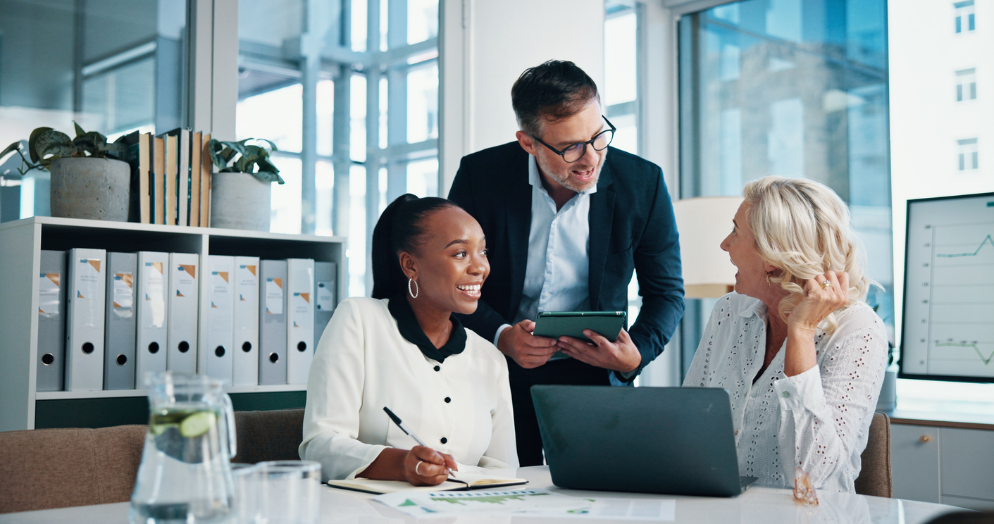 Business People in a meeting