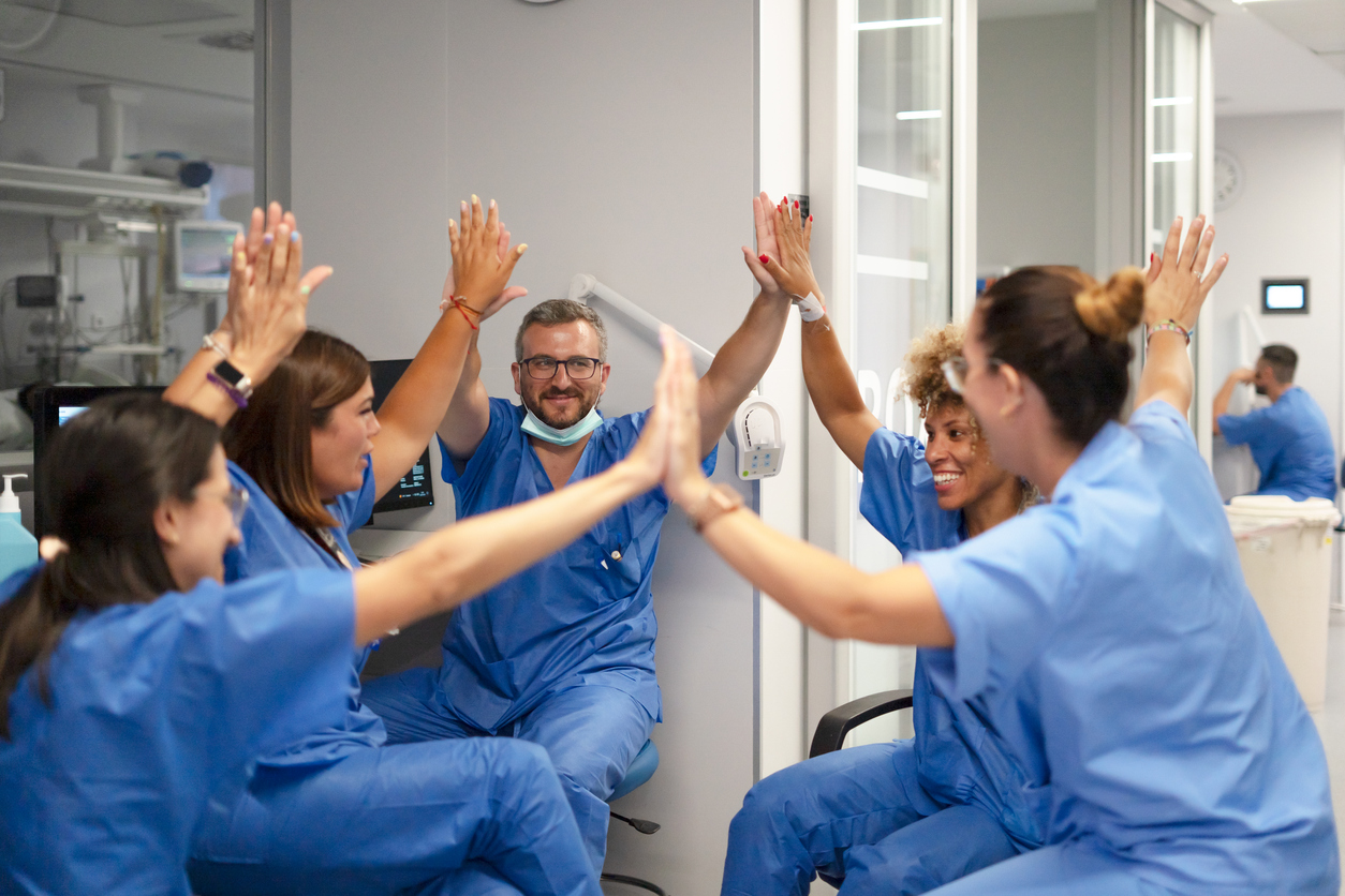 Medical team success